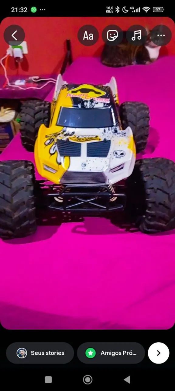 carrinhos de controle remoto a gasolina