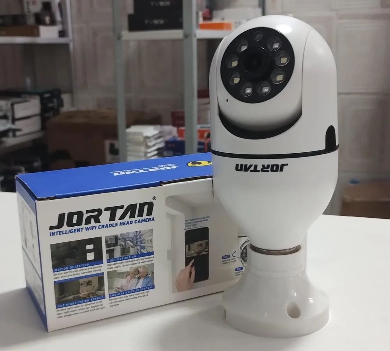 Câmera de Segurança WiFi JORTAN - entrega grátis 