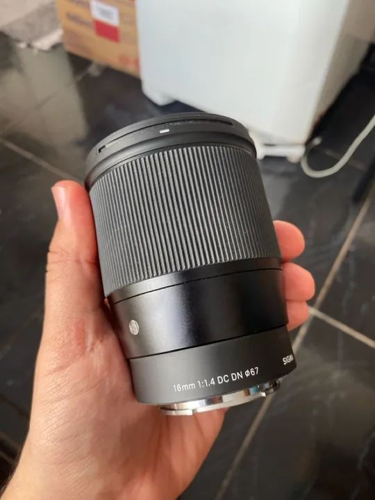 Lente SIGMA 16mm 1.4 E-mount SONY (Usada em Estúdio) - Foto 5