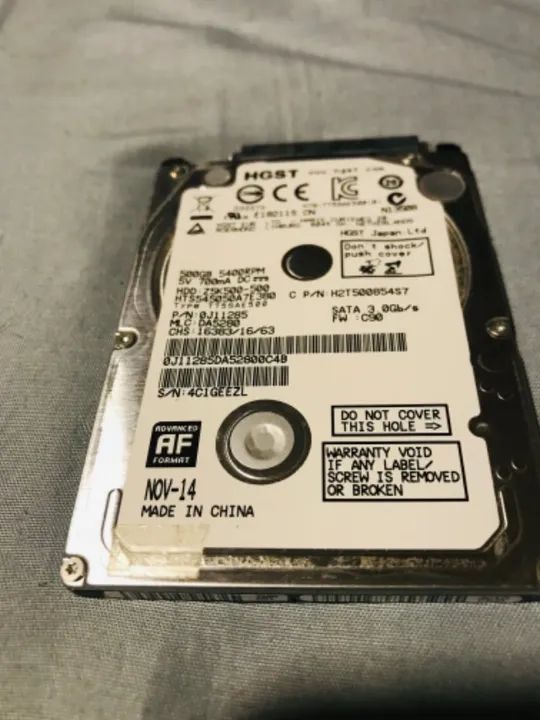 Hd Slim 500GB / Produto Novo / Saúde boa !!!  - Foto 3