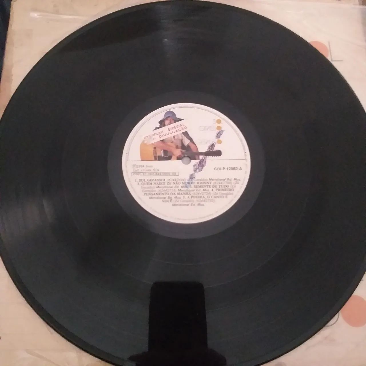 Disco de Vinil Sol Girassol Zé Geraldo - Foto 3