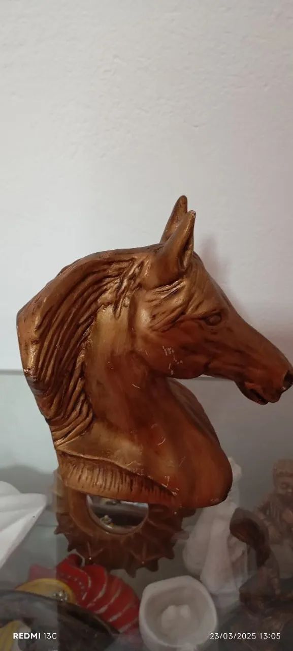 Estátua Cabeça de Cavalo