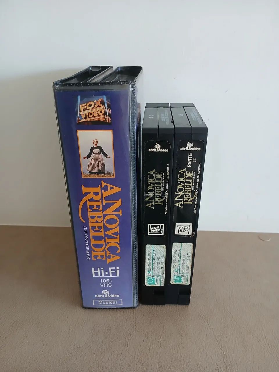Fita Vhs Dupla A Noviça Rebelde  - Clássico  - Nova  - Foto 4