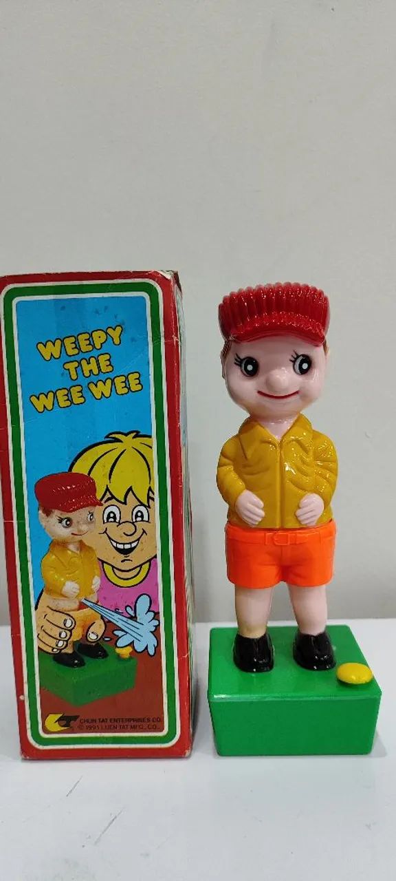 Boneco Que faz xixi Weepy Wee Wee Antigo anos 90 Colecionador (JuniorMP) - Foto 2