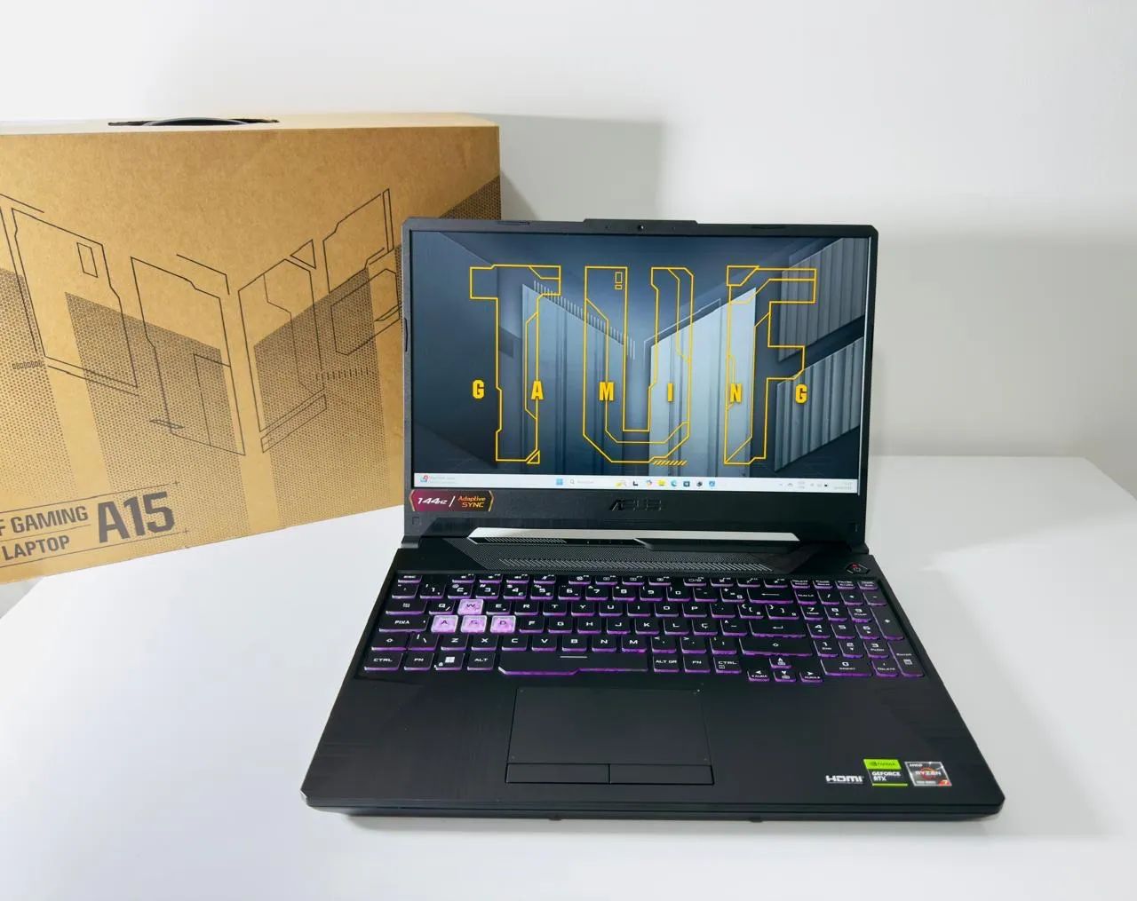 Notebook Asus TUF Ryzen 7-16GB Ram DDR5-SSD 512GB Nvme-Nvidia RTX 3050 - Foto 2