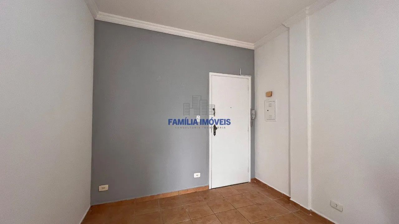 Apartamento para alugar 1 quarto mobiliado Embaré Santos - Foto 4