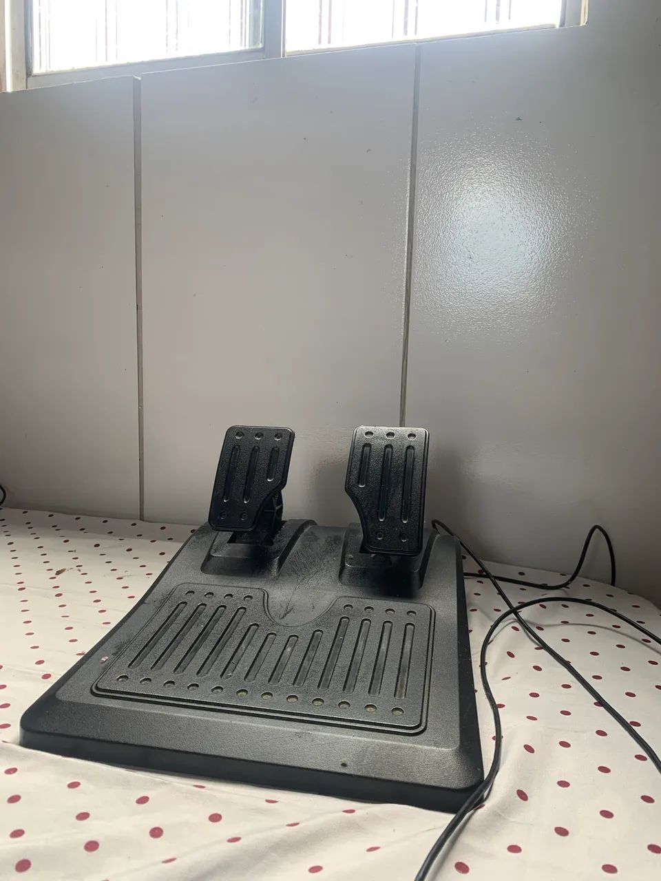 Volante Dazz Force Driving com Pedal - usado em excelente estado  - Foto 5