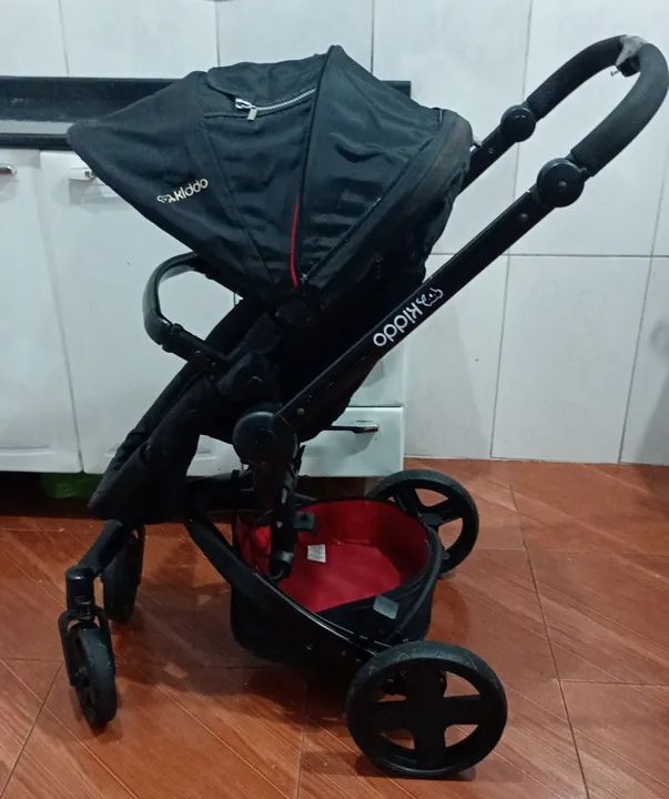Carrinho de Bebê completo c/bebe conforto modelo 3 em1 KIDDO  - Foto 4