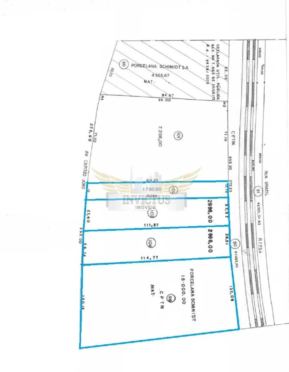 Terreno Comercial para Comprar, 22.722m² - Matriz, Mauá/SP.
