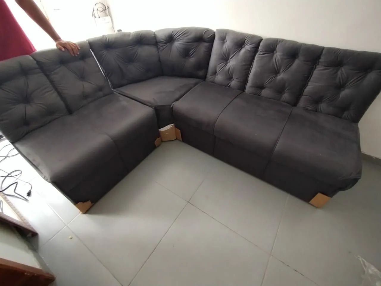 Sofá de Canto sem braço - 6 Lugares - Foto 4