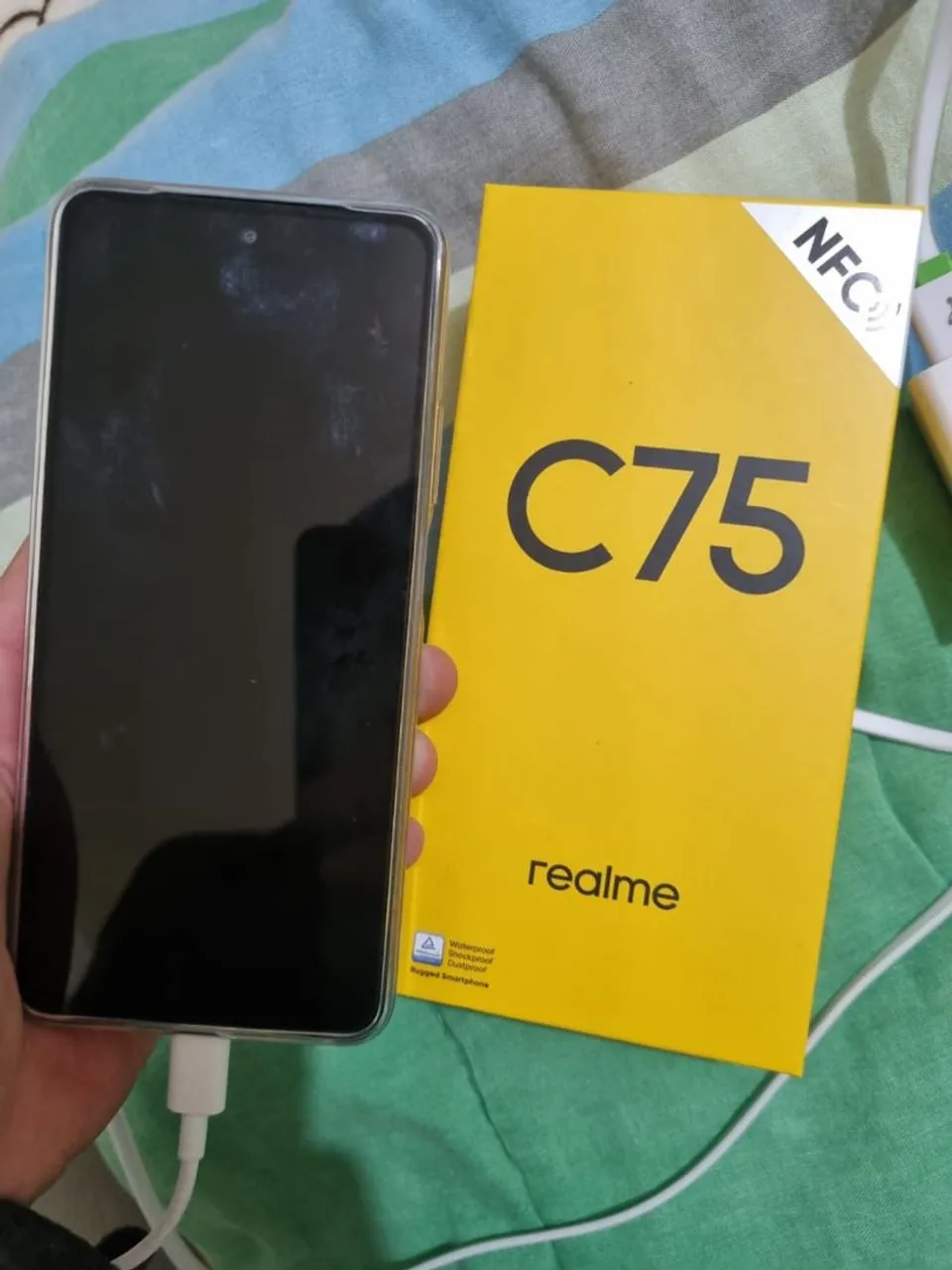 Celular realme 16 GB de ram 256 novo uma semana de uso