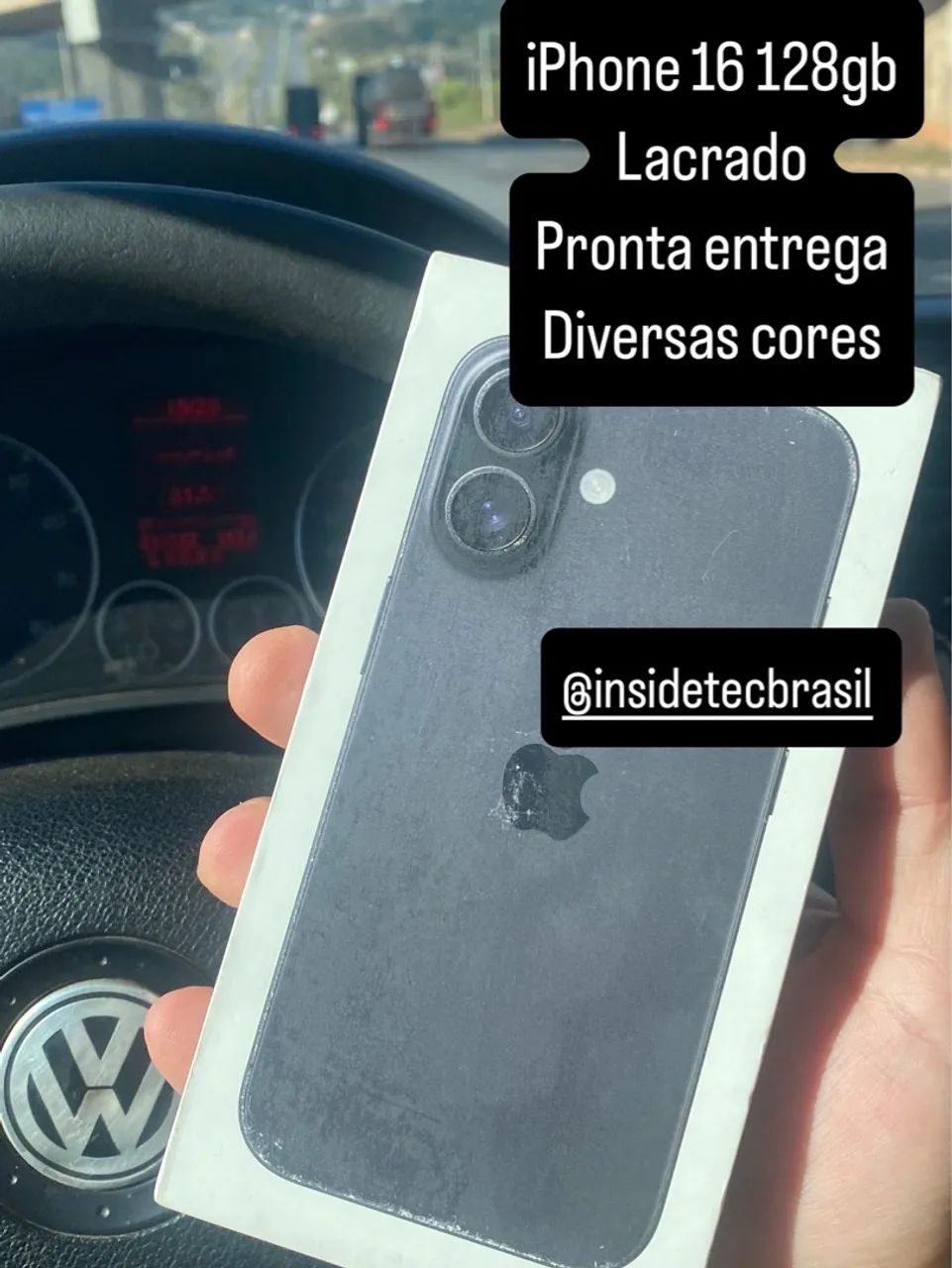 iPhone 16 128gb novo 