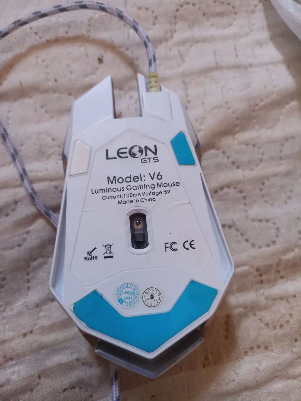 Mouse LEON GTS V6 MOUSE GAMER