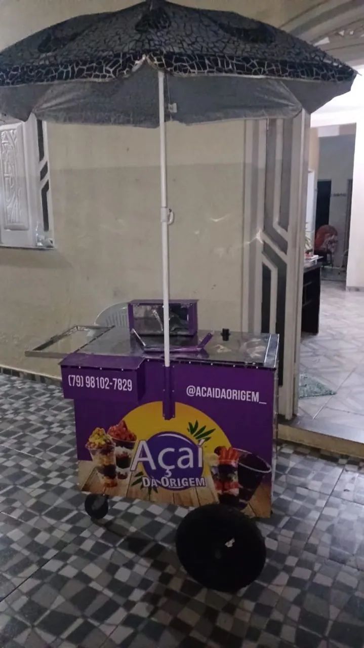 Carrinho de açaí 