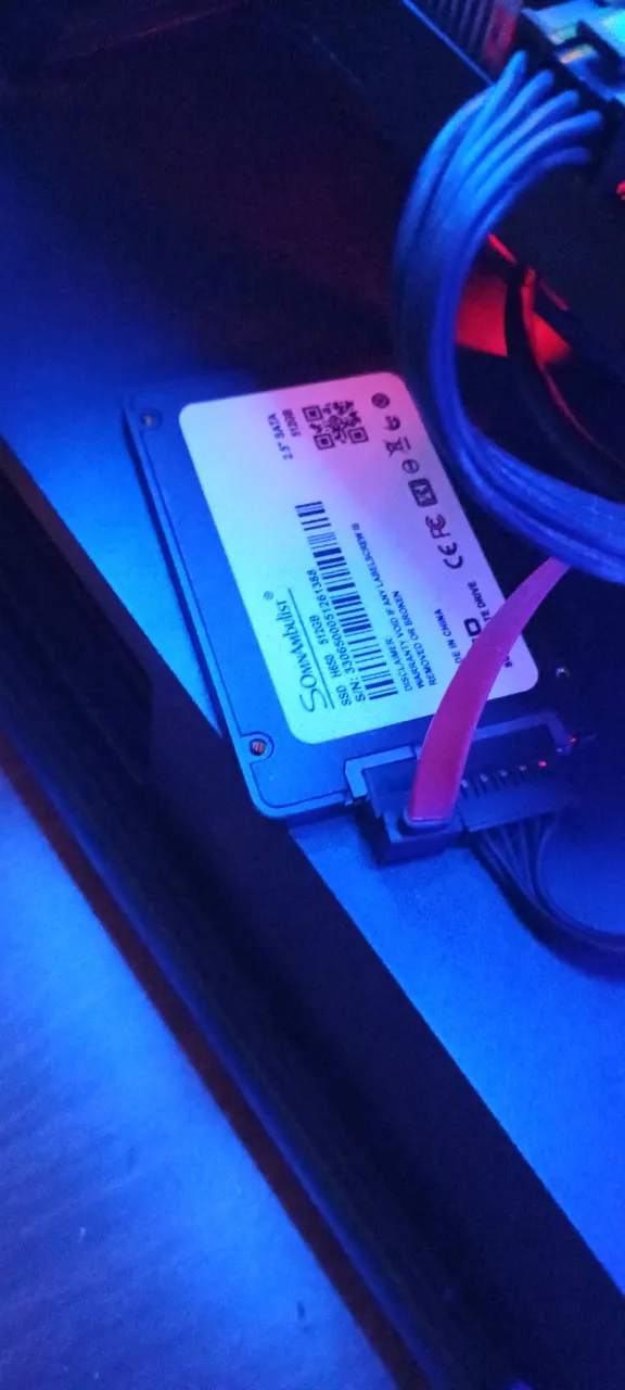 Dois SSD sata 500gb e 1tTb