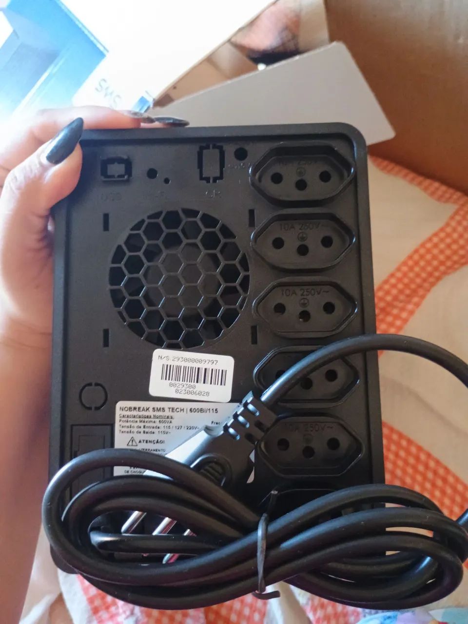 Nobreak SMS TECH 6 tomadas. - Foto 2
