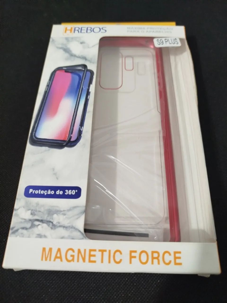Case Magnético Capinha Compatível Celular Samsung S9 Plus Vidro Só Atrás. Perguntas  (19) 