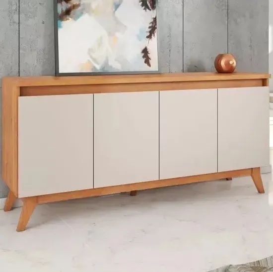  buffet com 4 portas cantinho do café