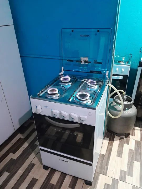 Fogão 4 Bocas Esmaltec Ele E Esqueiro Não Entrego Tem Que Retirar No Local  - Foto 4