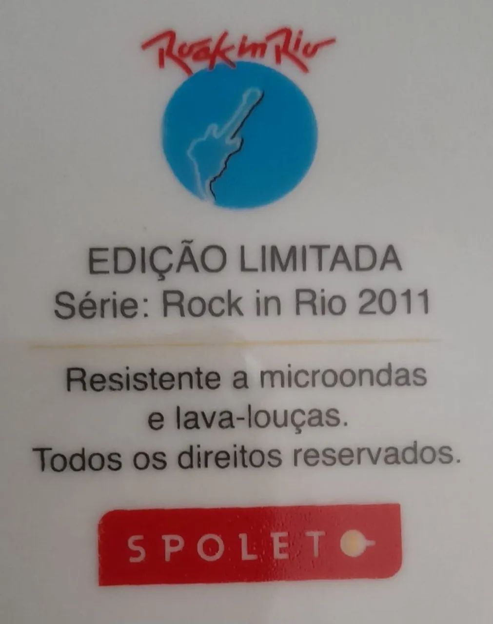 Prato Decorativo Spoleto Rock in Rio  - Foto 6