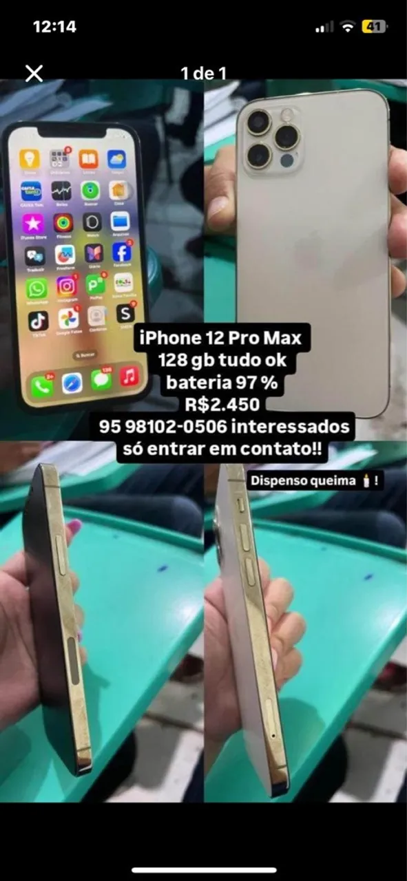 Vendo iPhone 12 Pro