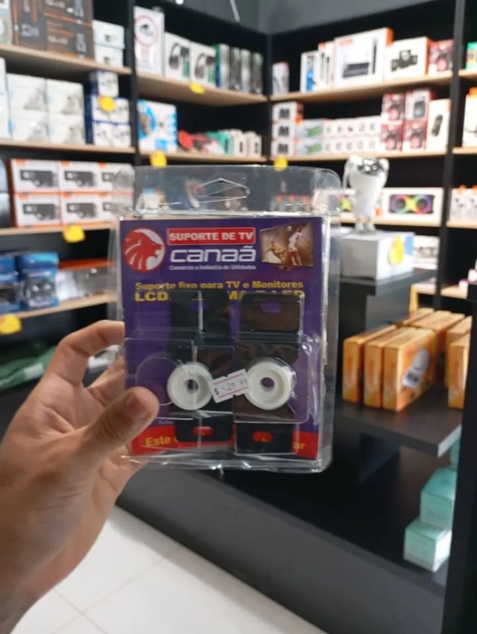 Suporte Fixo Canaã Para Tvs De 10" A 71" Polegadas