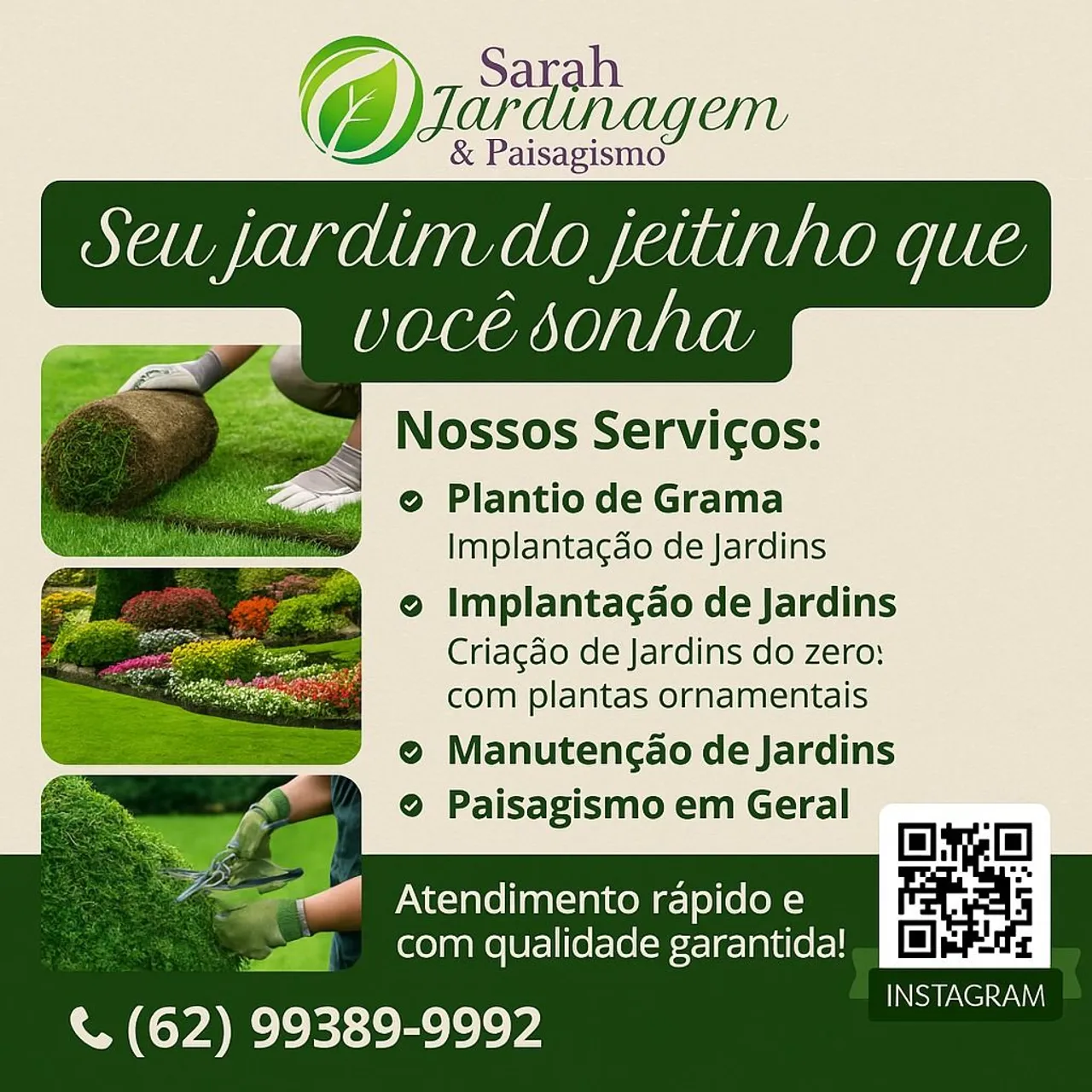 Jardinagem e paisagismo: Seu jardim dos sonhos!