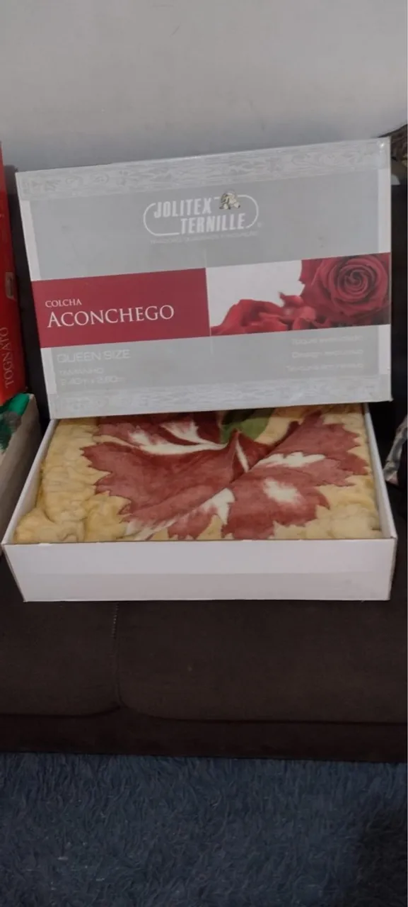 Colcha Aconchego Queen Size