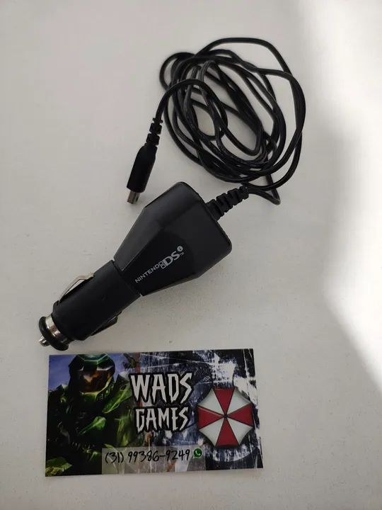 Carregador veicular Nintendo DS e 3DS 
