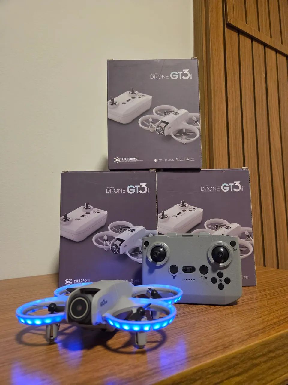 Drone GT3 com Câmera e Luzes LED - Foto 3