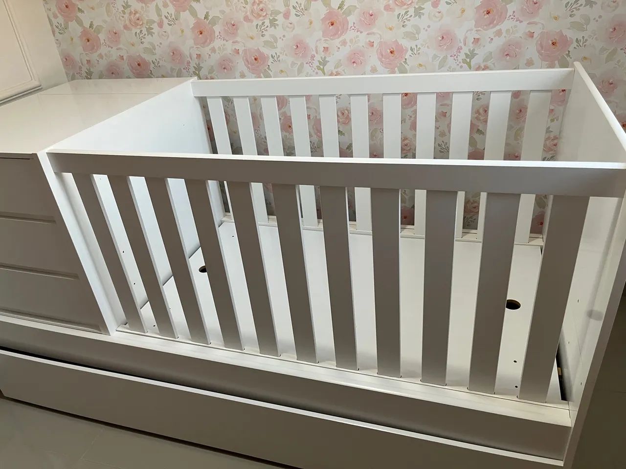 Berço e Cama de Bebê - BRANCO  - Foto 2