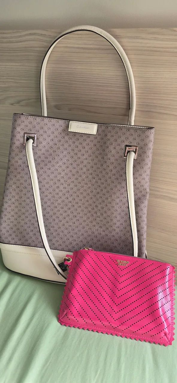 BOLSA KELVIN KLEIN E VICTORIA SECRET 