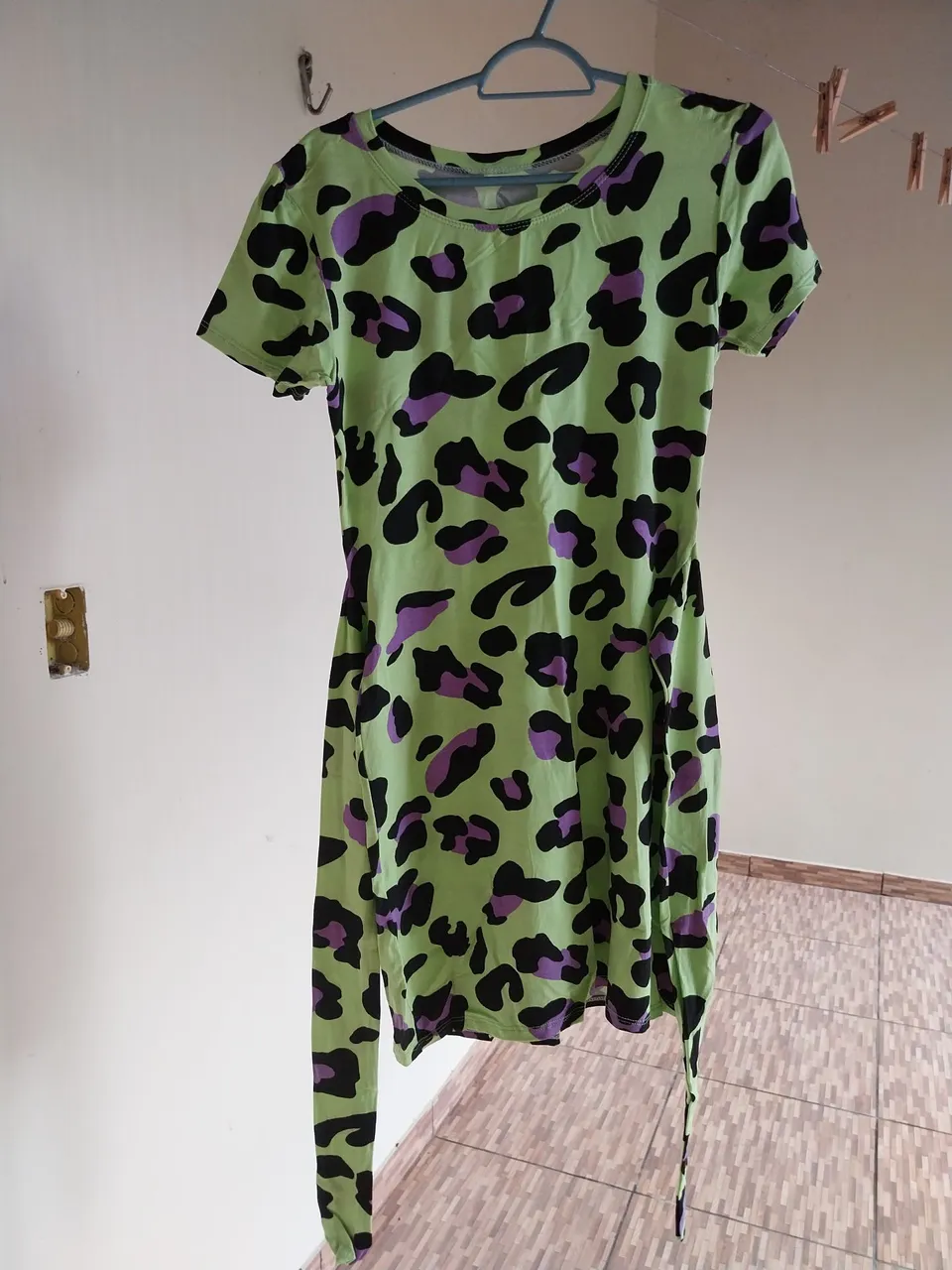 Vestido Leopardo Verde