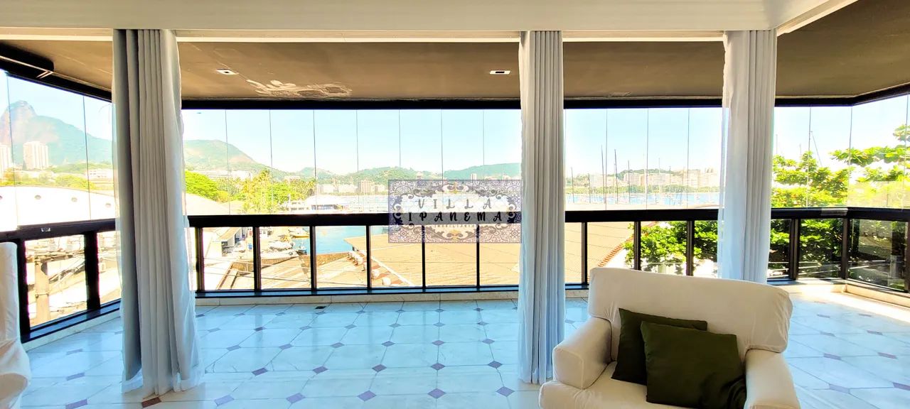 URCA FRONTAL BAÍA E IATE CLUBE ALTO PADRÃO 260M2 4 QUARTOS 5 BANHEIROS 5 VAGAS 1 DE BARCO  - Foto 3