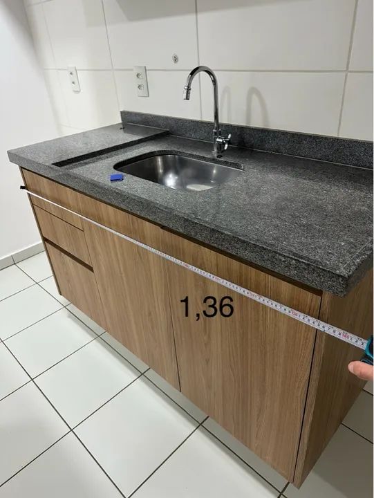 Vendo móvel planejado cozinha, sala e banheiros - Foto 2