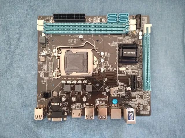Placa-Mãe Bluecase G31TM7-HV - LGA 1155 - HDMI/VGA - NOVA NO ESTADO