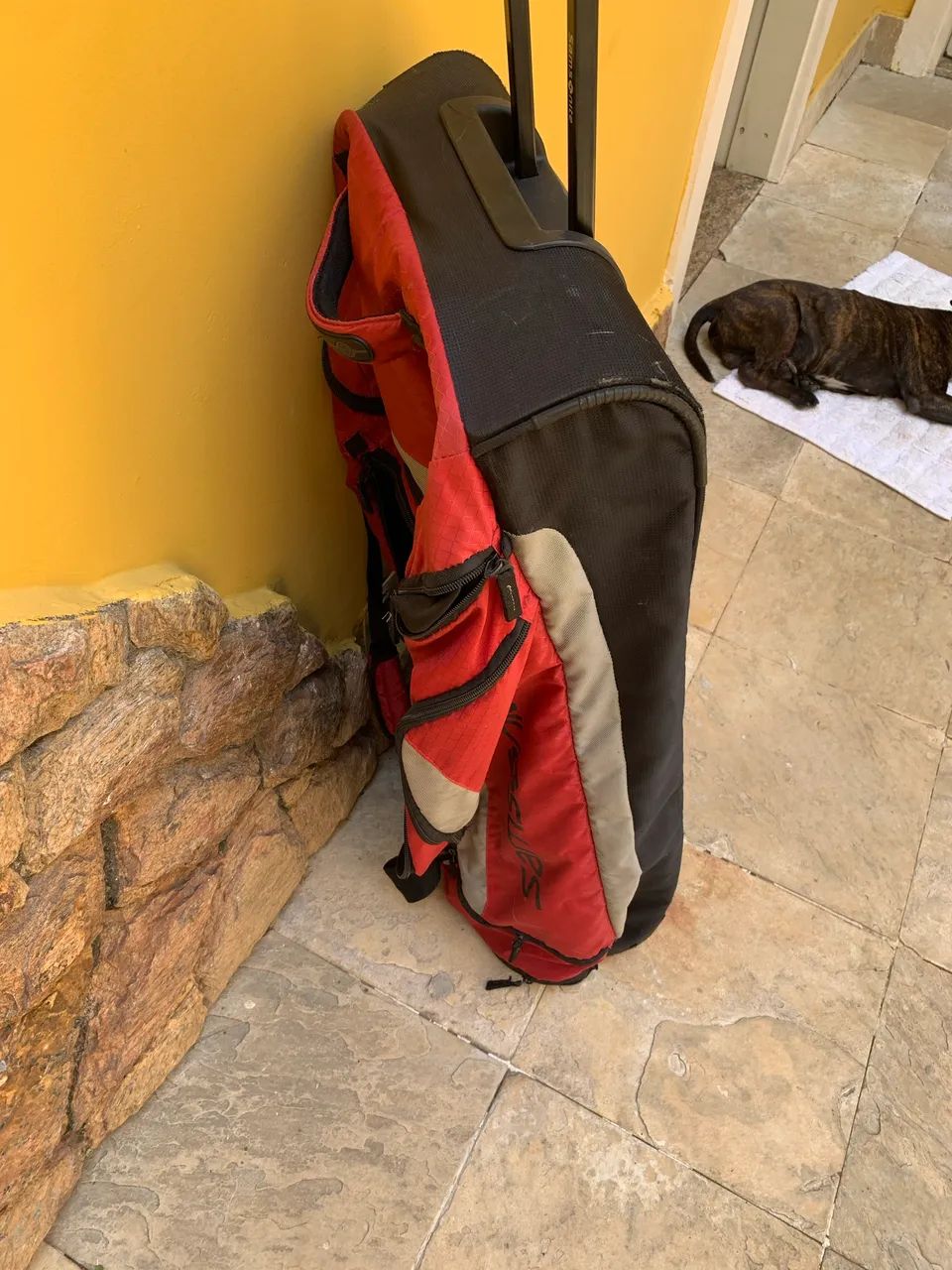 Bolsa de viagem samsonite com rodinhas - Foto 3