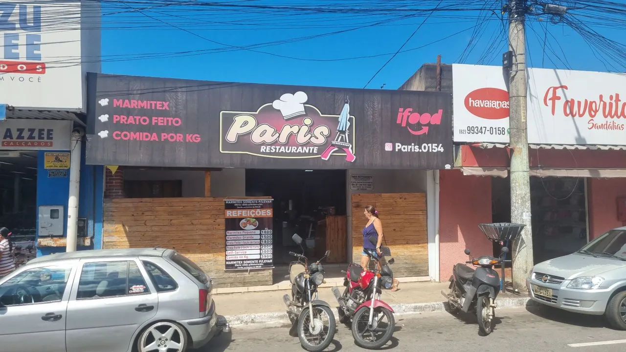 Restaurante pego carro na troca