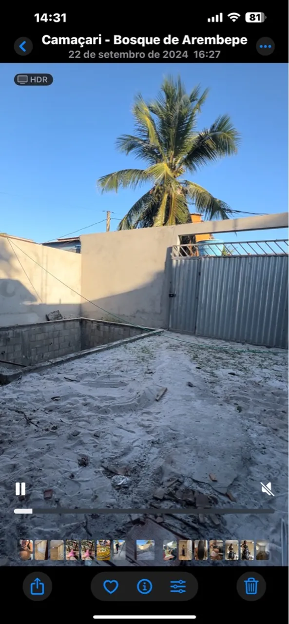 Casa em construção a venda -AREMBEPE