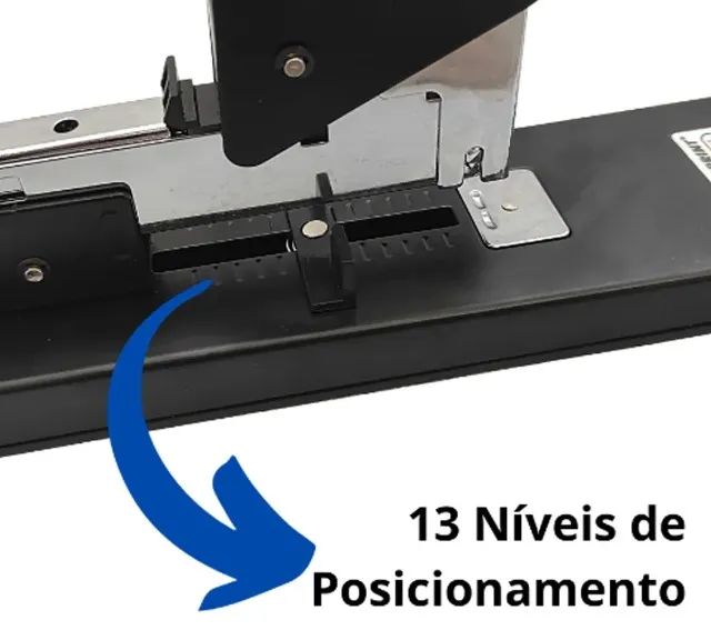 GRAMPEADOR DE METAL MASTERPRINT MP 390 ATE 100 FOLHAS - Foto 3