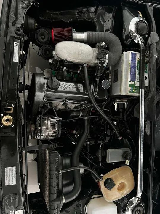 Vw voyage 1.8 gasolina placa preta argentino - Foto 2