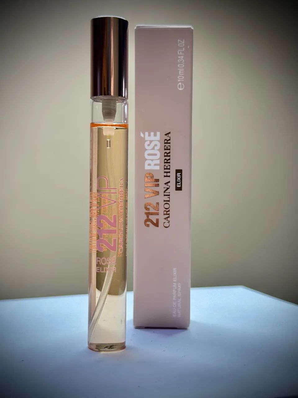 Decante Perfume importado Feminino 212 VIP Rosé Elixir 10ml
