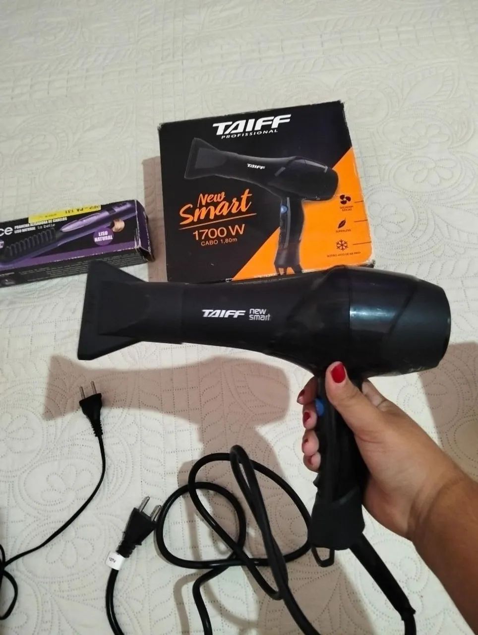Kit secador e prancha alisadora