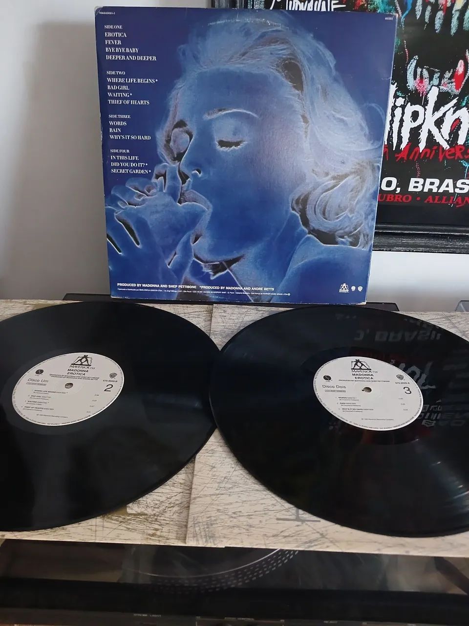  Vinil lp Madonna Erotica - Duplo - Foto 2