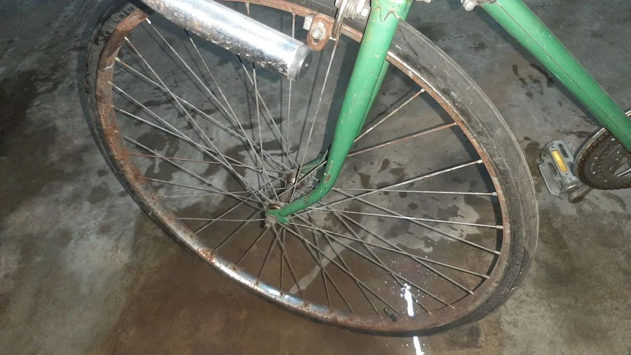 Bicicleta Caloi Antiga - Clássico em Verde - Foto 5