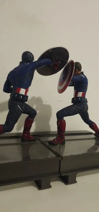 Diorama Capitão América - 1/10 Iron Studios - Foto 2