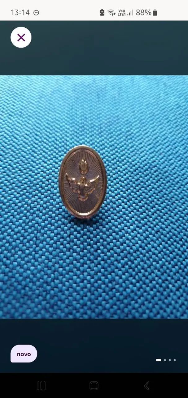 Broche espírito santo