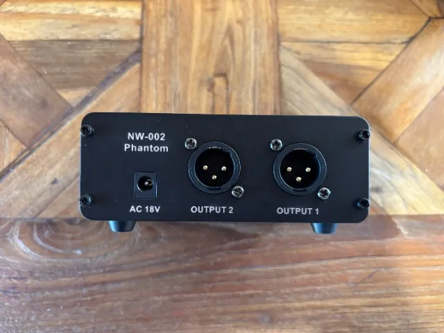 Power Phantom 48v para microfone 127v-220v