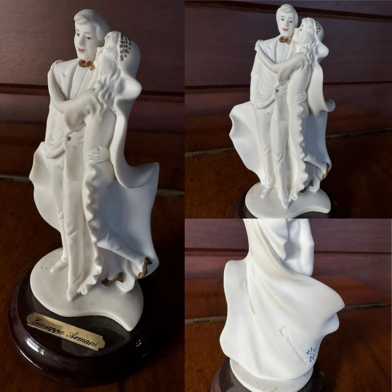 BISCUIT CASAL NOIVOS CAPODIMONTE- GIUSEPPE ARMANI-FLORENCE