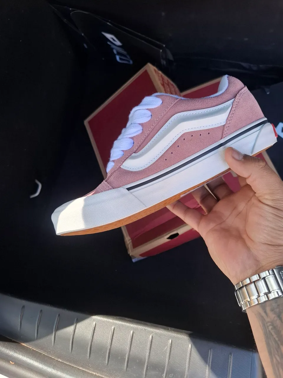 Tênis Vans Old Skool Rosa - Novo